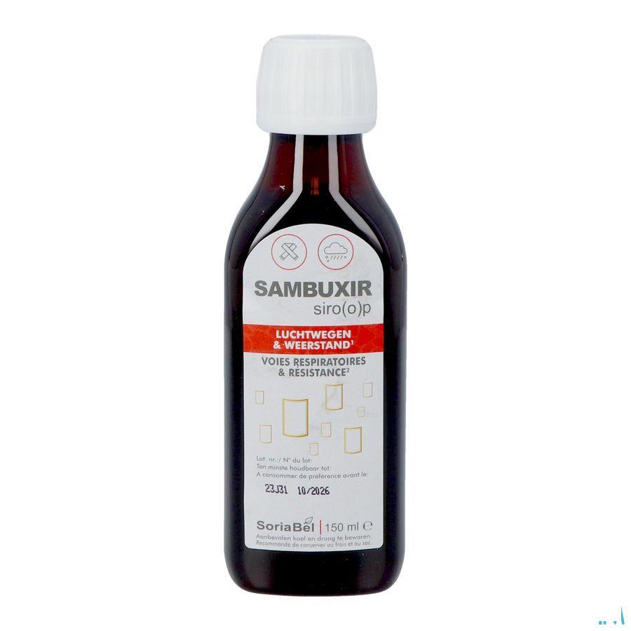 Soria Sambuxir Siroop Vlierbes 150 ml  -  Soria Bel