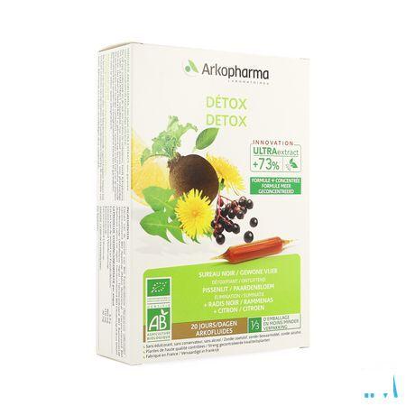 Arkofluide Detox Bio Ampullen 20  -  Arkopharma