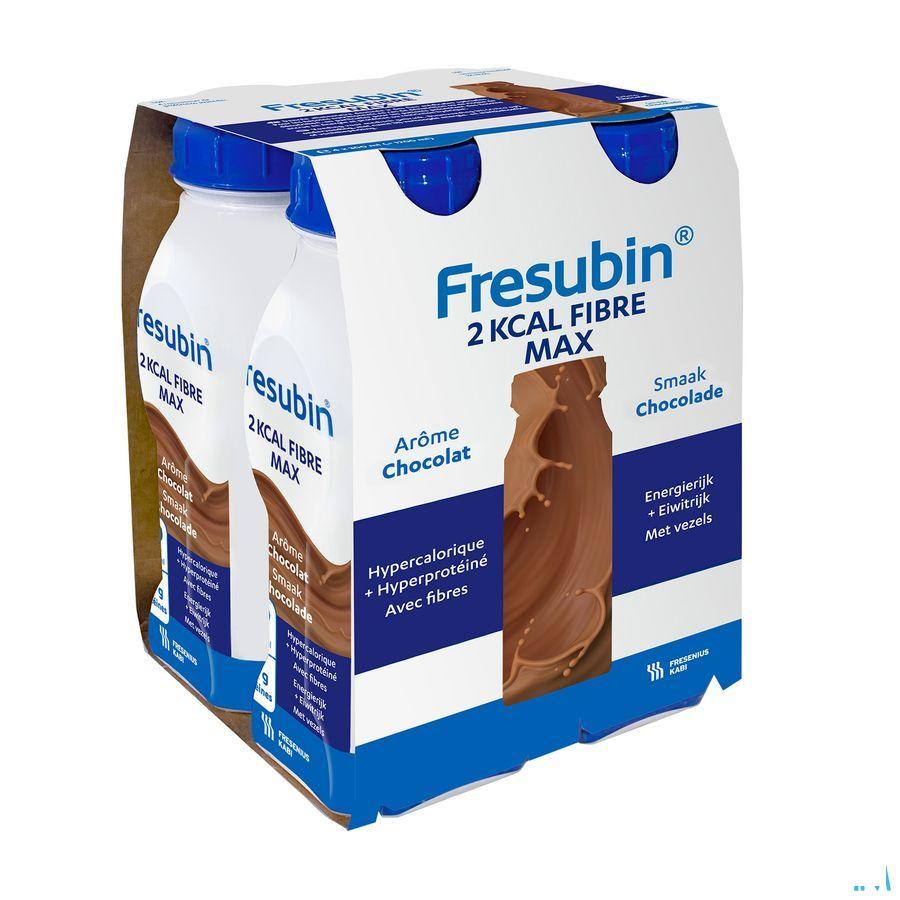 Fresubin 2kcal Fibre Max Drink Chocolat Flacon 4x300 ml  -  Fresenius