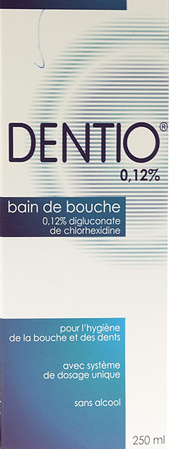 Dentio Bleu 0,12% Bain De Bouche 250 ml  -  I.D. Phar
