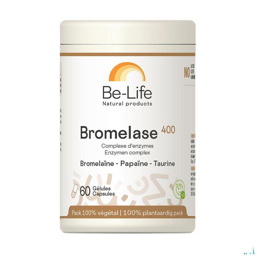 Bromelase 400 Enzymes Be Life Pot Gel 60  -  Bio Life