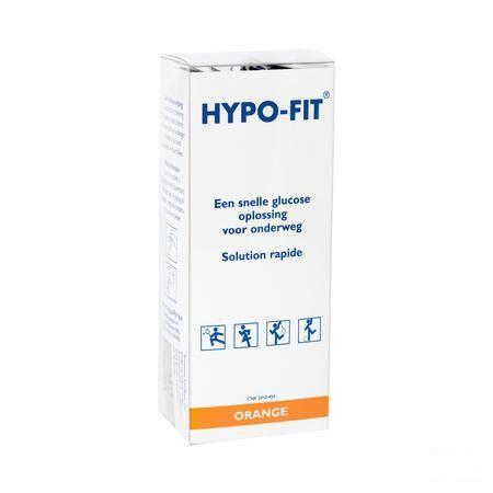 Hypo-fit Direct Energy Orange Zakje 12x18g  -  Eureka Pharma