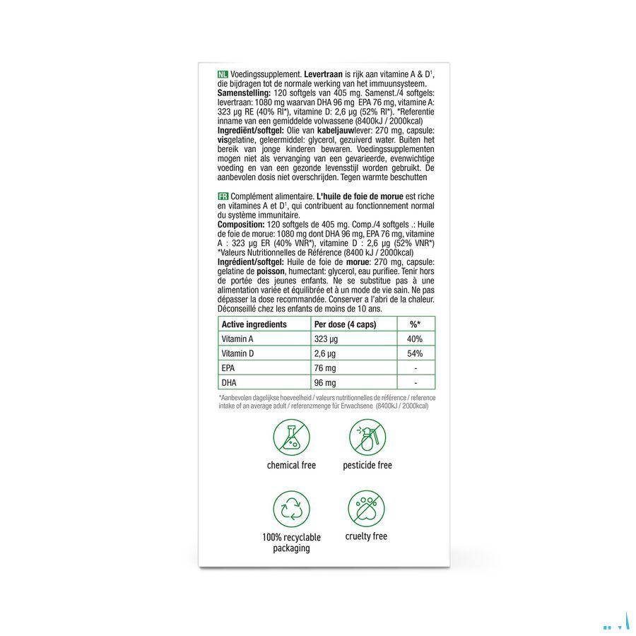 Purasana Huile Foie De Morue Capsule 120