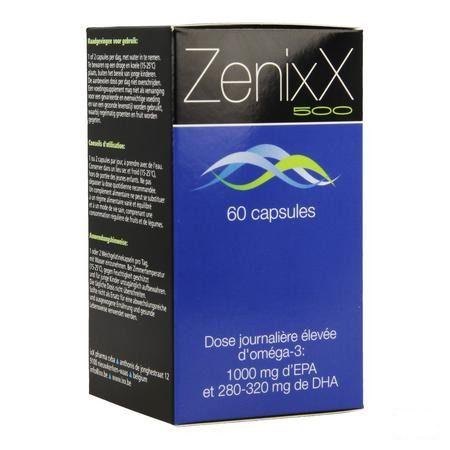 Zenixx 500 Capsule 60x 500 mg  -  Ixx Pharma