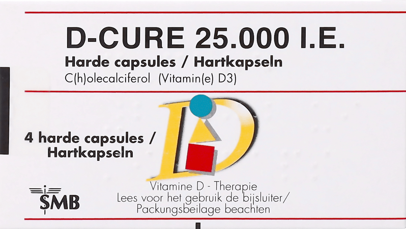 D Cure 25000UI Gelules 4