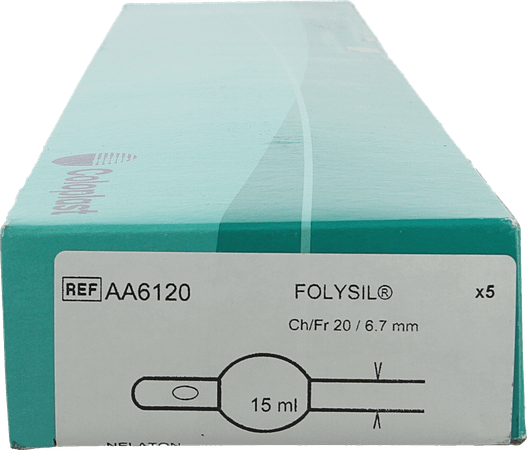 Folysil 2-Weg Nel Sil Cath 15  ml 41Cm Ch20 5  -  Coloplast