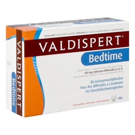 Valdispert Bedtime Omhulde Tabletten 40