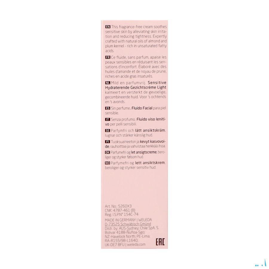 Weleda Sensitive Fluide Hydra-Apaisant Light 30 ml