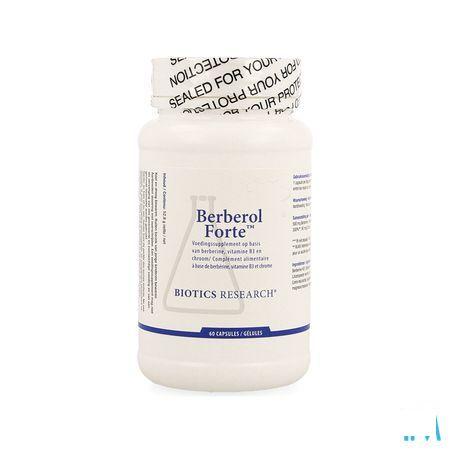 Biotics Berberol Forte 60 capsules  -  Energetica Natura