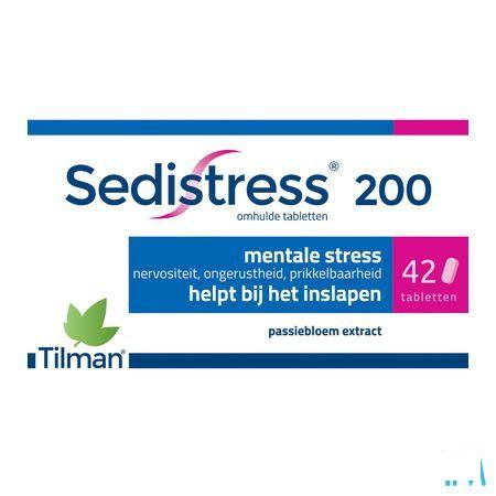 Sedistress 200 Omhulde Tabletten 42  -  Tilman