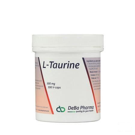 L-taurine Capsule 100x500 mg  -  Deba Pharma