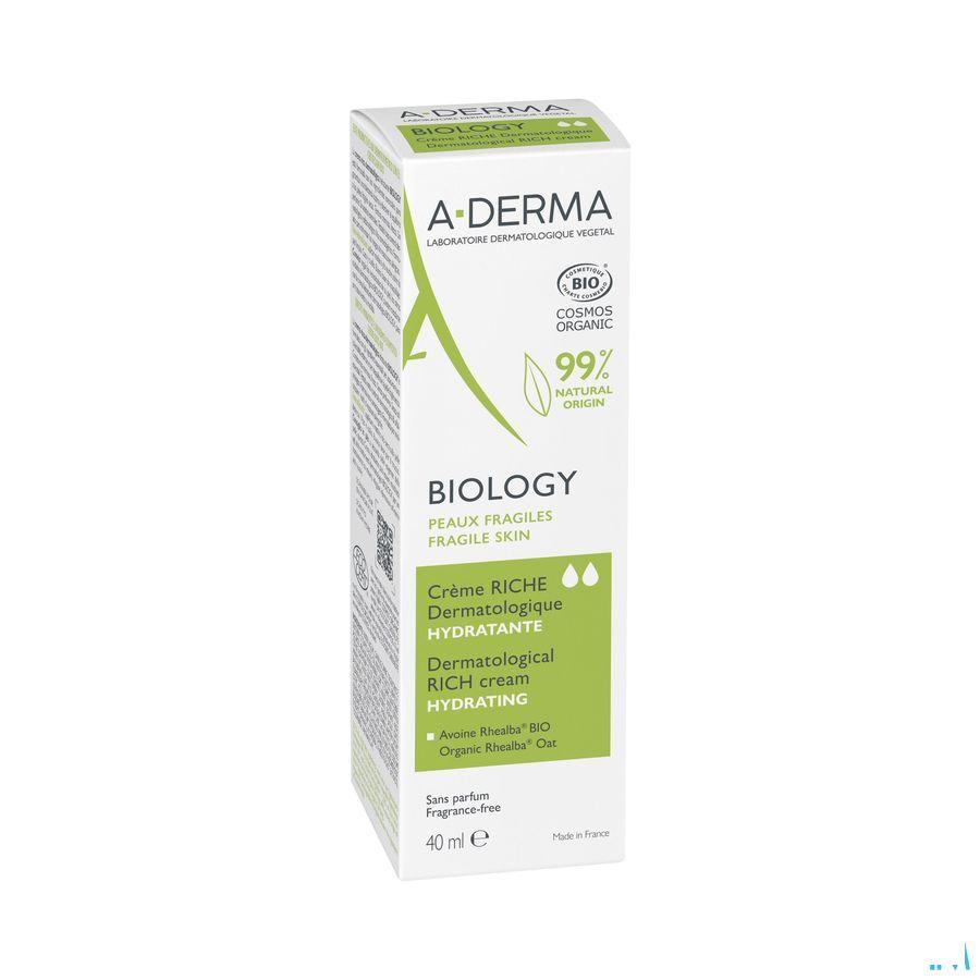 Aderma Biology Rijke Creme Dermatolog. 40 ml  -  Aderma