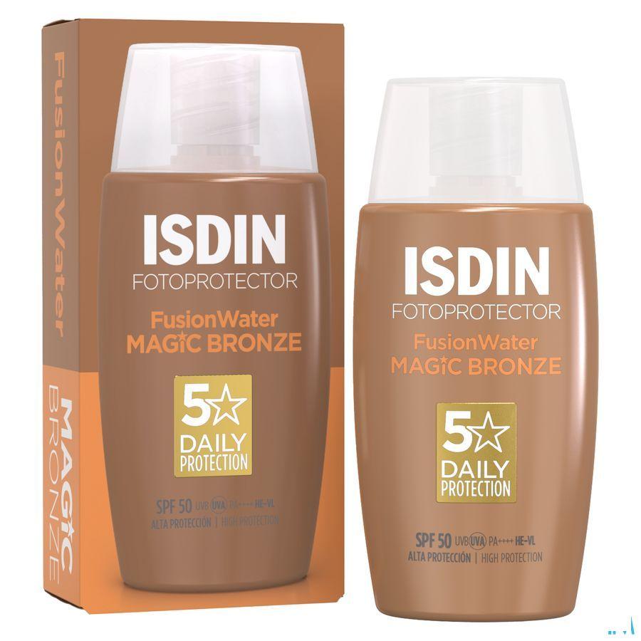 Isdin Fotoprotector Fusion Water Bronze Ip50+ 50 ml