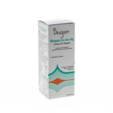 Biogam Cu-au-ag Flacon 60 ml  -  Sterop