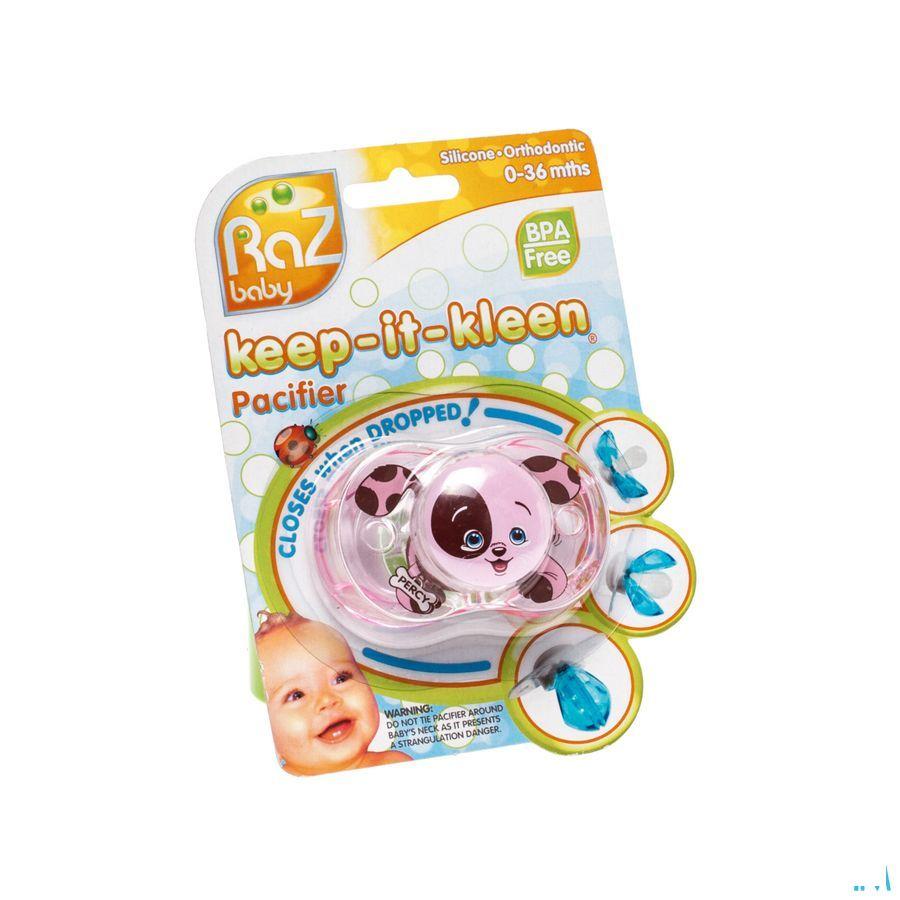 Raz Baby Keep It Clean Fospeen Pink Puppy  -  Solidpharma