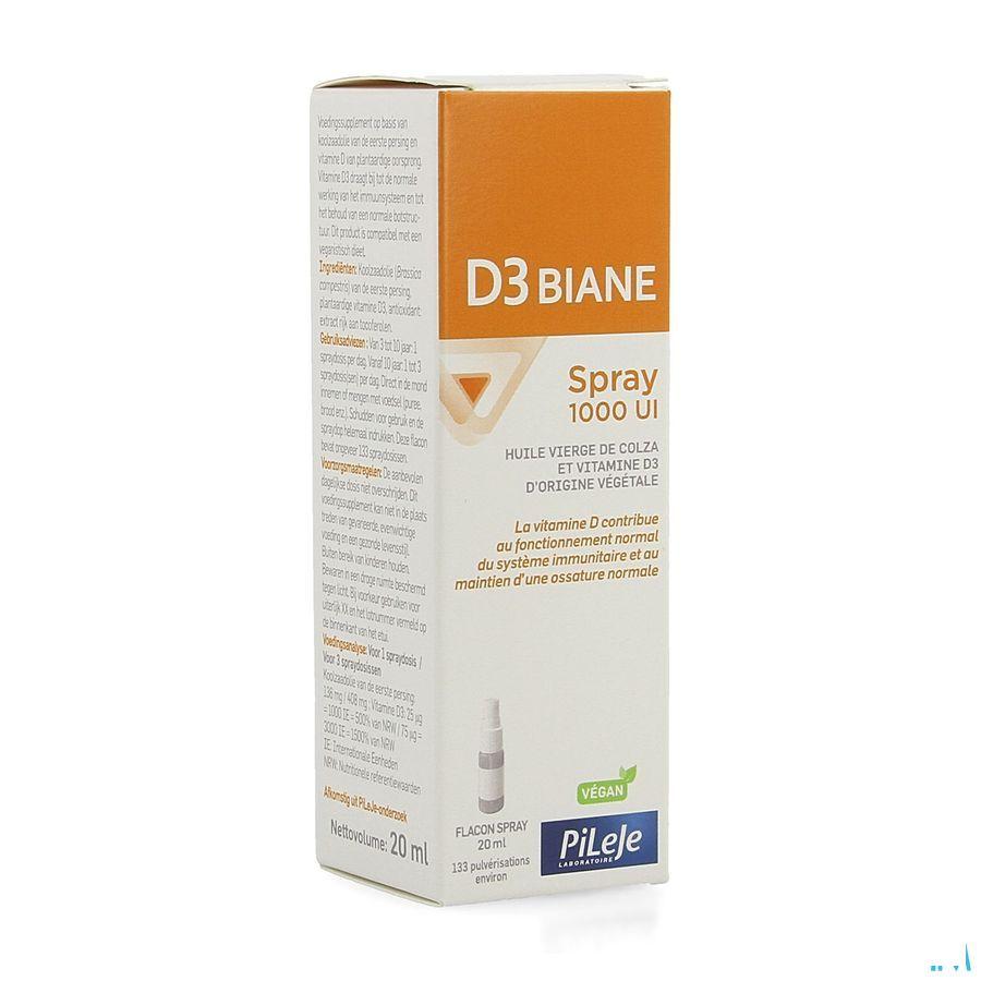 D3 Biane Spray 1000 Ui 200 ml  -  Pileje