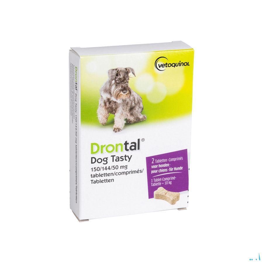 Drontal Tasty Bone 150/144/5 mg 10kg Dog Tabletten 2