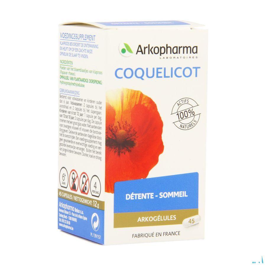 Arkocaps Klaproos Plantaardig 45  -  Arkopharma