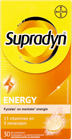 Supradyn Energy Bruistabletten 30  -  Bayer