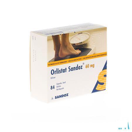 Orlistat Sandoz Harde Capsule 84 X 60 mg 
