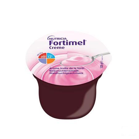 Fortimel Creme Fruits Forets 4X125 g  -  Nutricia