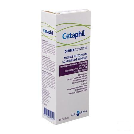 Cetaphil Dermacontrol Schuim. Gezichtsreinig.235 ml  -  Galderma Belgilux