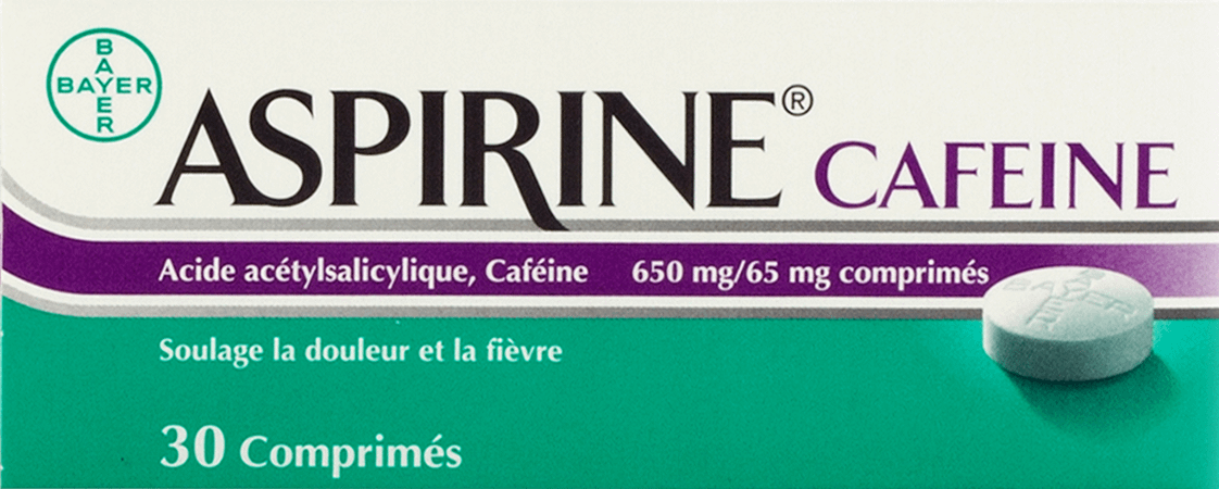 Aspirine Cafeine Tabletten 30
