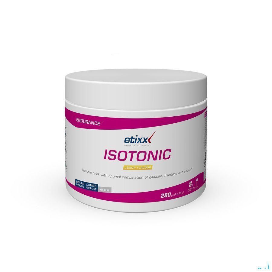 Etixx Isotonic Powder Lemon 280 g  -  Ceres Pharma