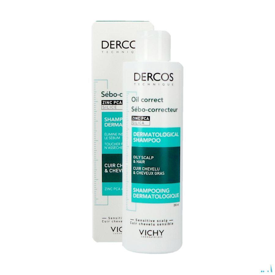 Vichy Dercos Verzorging Shampoo Sebum Regulerend 200 ml