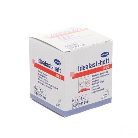 Idealast-haft Rood 6cmx4m 1 P/s  -  Hartmann