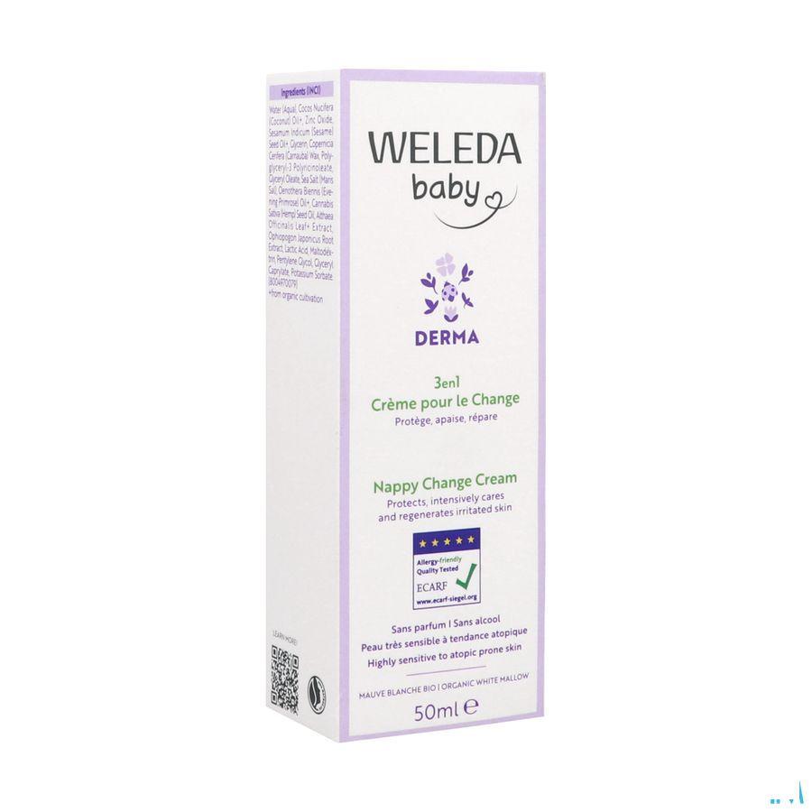Weleda Baby 3In1 Billenbalsem Witte Malva 50 ml  -  Weleda