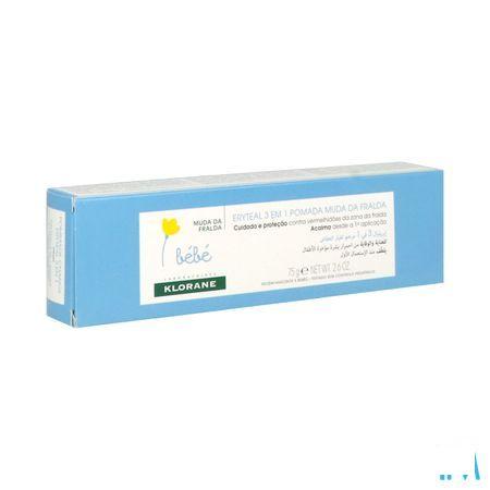 Klorane Baby Eryteal Creme Luierwissel 75 gr