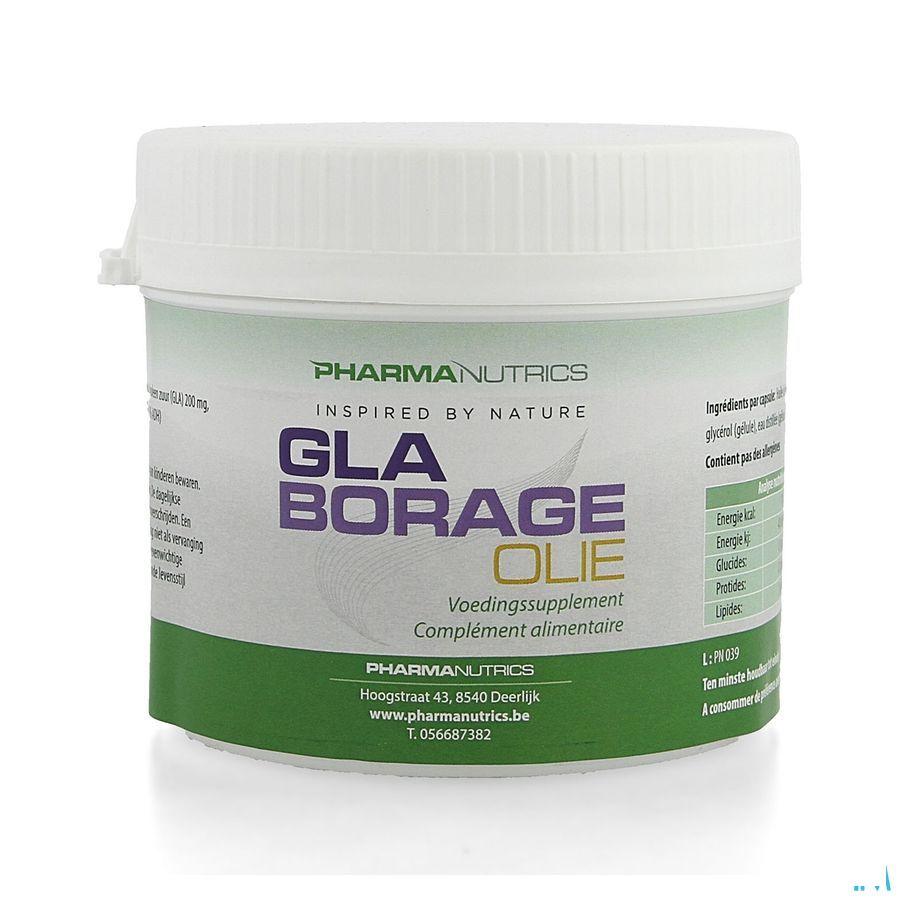Borage Gla Caps 180 Pharmanutrics  -  Pharmanutrics