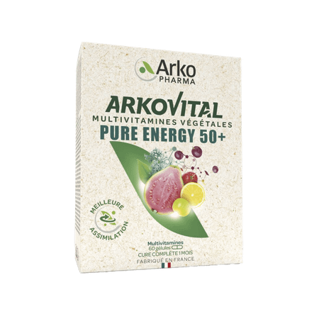 Arkovital Pure Energy 50 + Capsule 60  -  Arkopharma