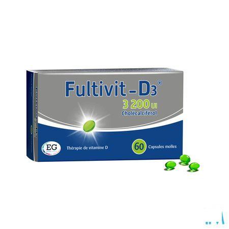 Fultivit-d3 3200IECapsule Zacht 60  -  EG