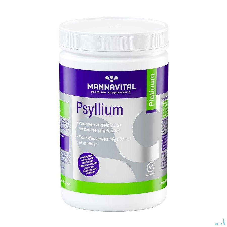 Mannavital Psyllium Platinum Poudre 300 gr