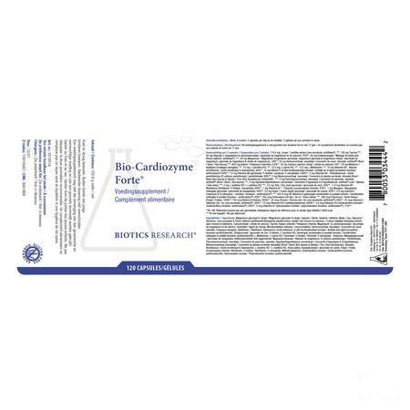 Bio-Cardiozyme Forte 120 capsules  -  Energetica Natura