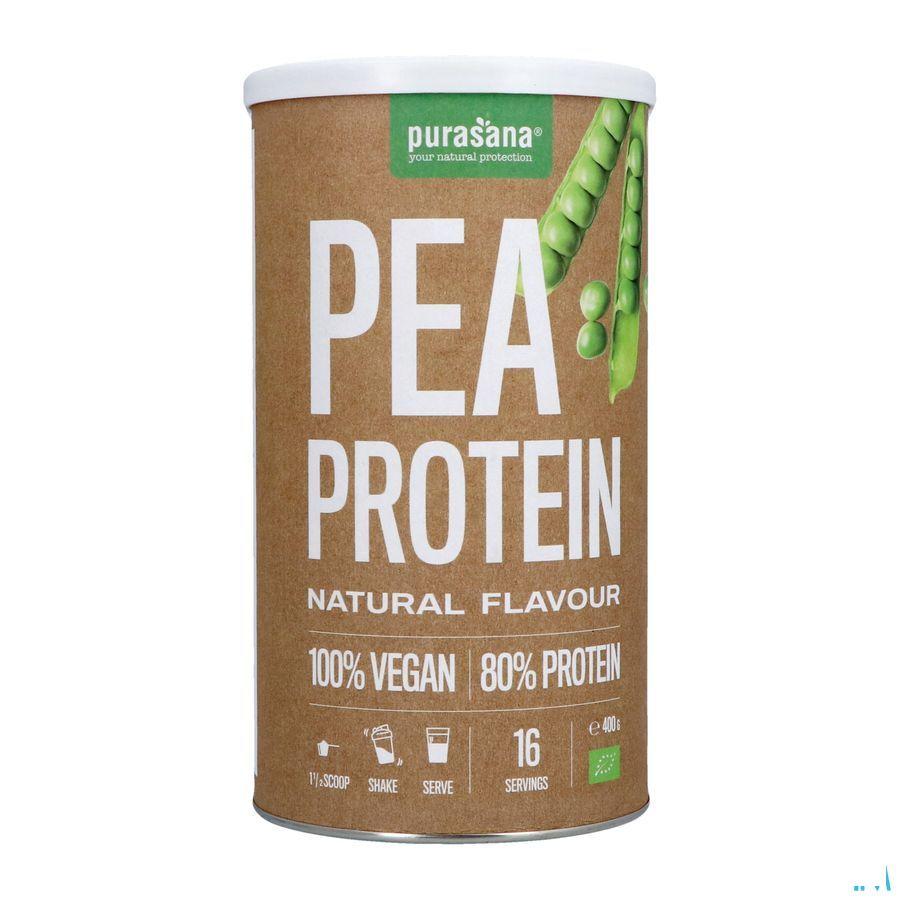 Purasana Protein. Veg. Pois 80% Nature Bio 400 gr