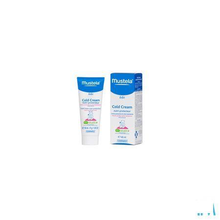 Mustela Bebe Cold Cream Visage Creme Tube 40 ml