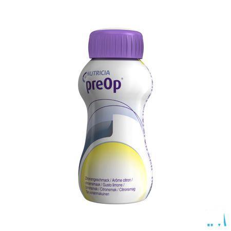 Preop Drink Citroen Fles 4x200 ml 571499  -  Nutricia