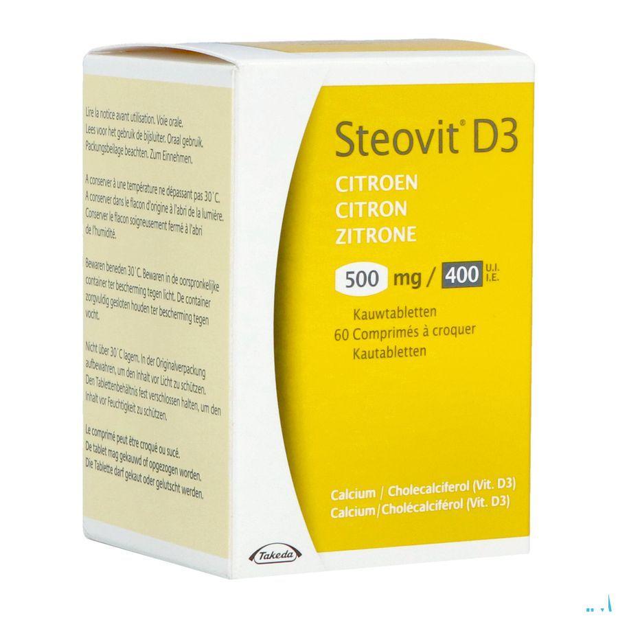 Steovit D3 500 mg/400IETabletten 60