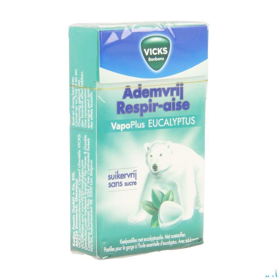Vicks Ademvrij zonder suiker 40 gr Box