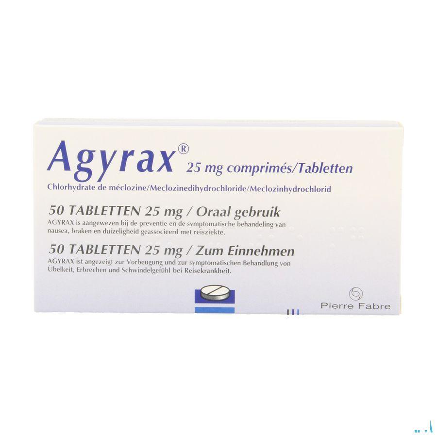 Agyrax 25mg Comp 50