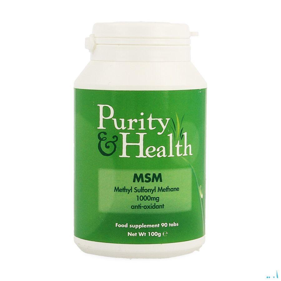 Purity & health Msm Tabletten 90  -  Mega Company