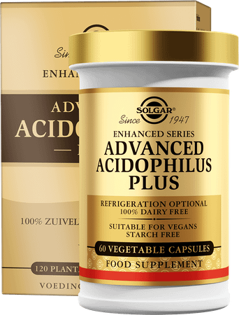 Solgar Advanced Acidophilus Plus V-Capsule 120  -  Solgar Vitamins