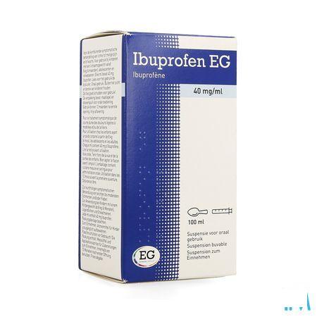Ibuprofen EG 40 mg/ml Suspension Buvable 100 ml  -  EG