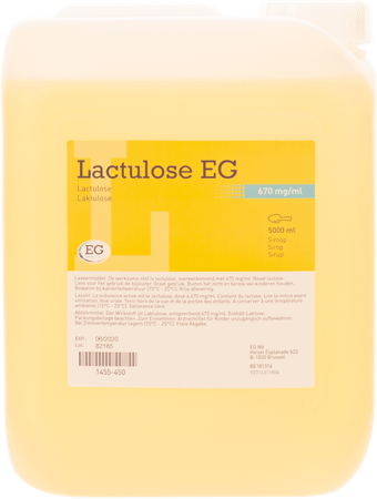 Lactulose EG Sirop 670 mg/ml 5000 ml  -  EG