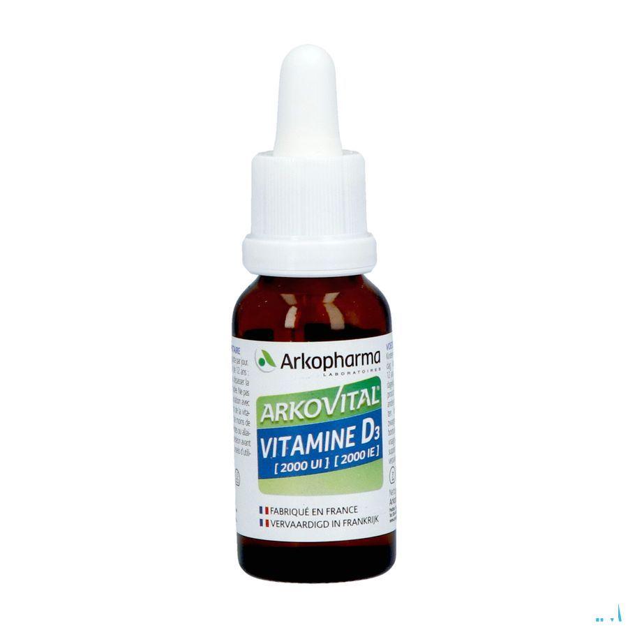 Arkovital Vit D3 & E Vegetales Fl 20ml  -  Arkopharma 