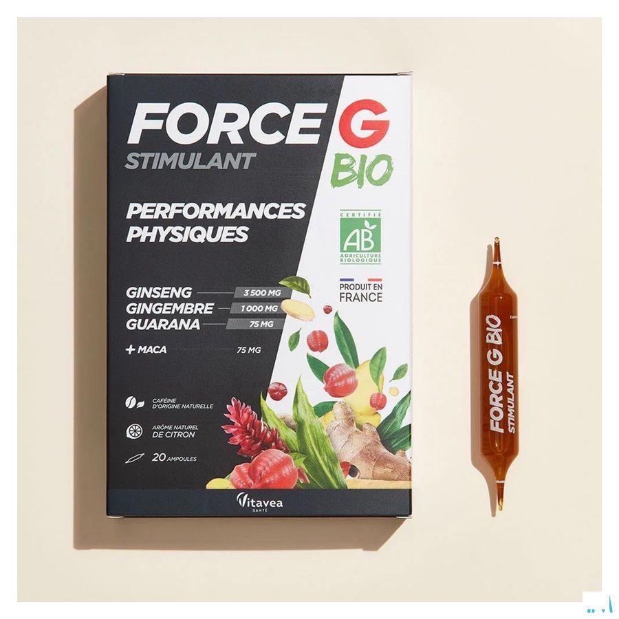 Force G Stimulant Bio Ampullen 20  -  Nutrisante