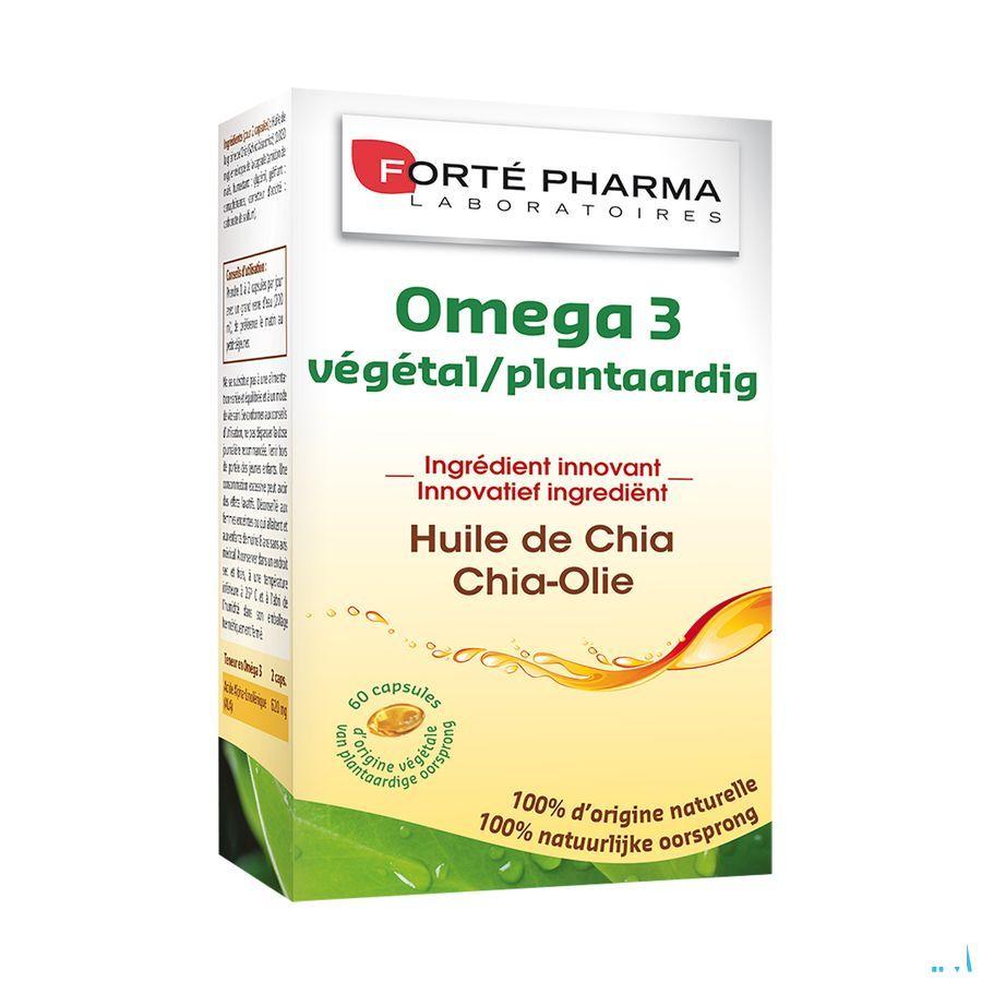 Omega 3 Vegetal V-Capsule 60  -  Forte Pharma